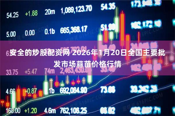 安全的炒股配资网 2026年1月20日全国主要批发市场蒜苗价格行情