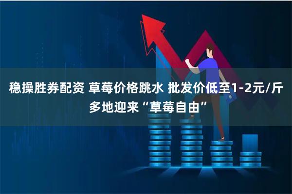 稳操胜券配资 草莓价格跳水 批发价低至1-2元/斤 多地迎来“草莓自由”